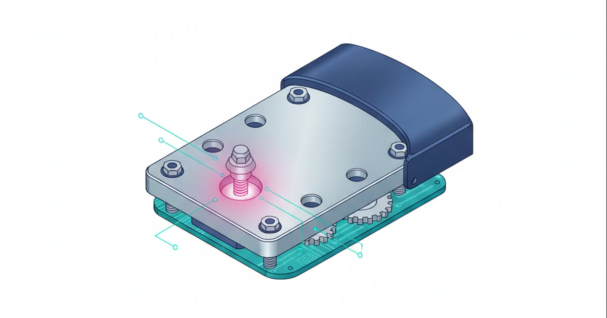 AI concept illustration: A local hole change and its affected bolt relationship